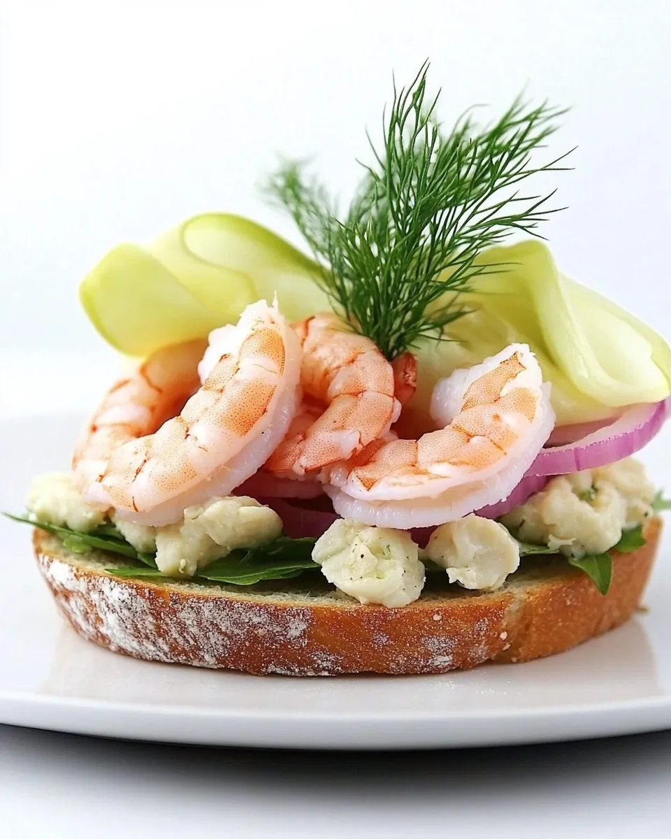 Homemade Rksmrgs: Swedish Prawn Sandwich photo