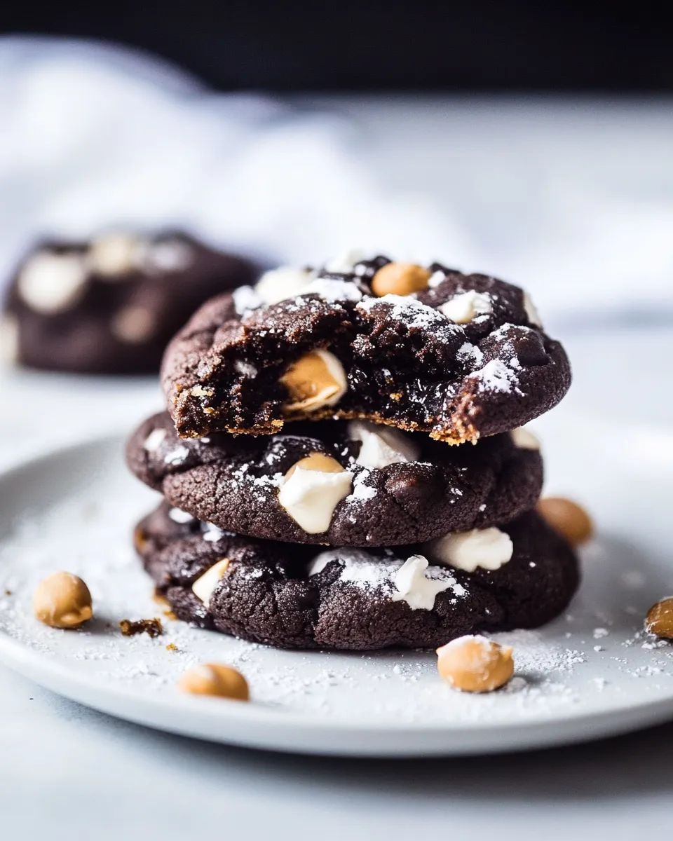 Homemade Rocky Road Cookies recipe photo