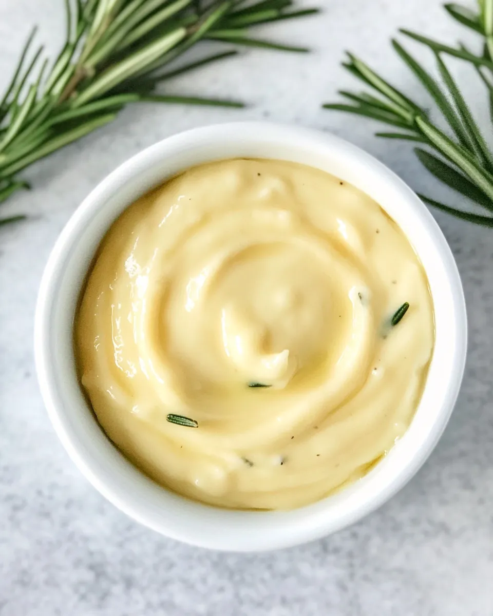 Delicious Rosemary and Garlic Aioli dish photo