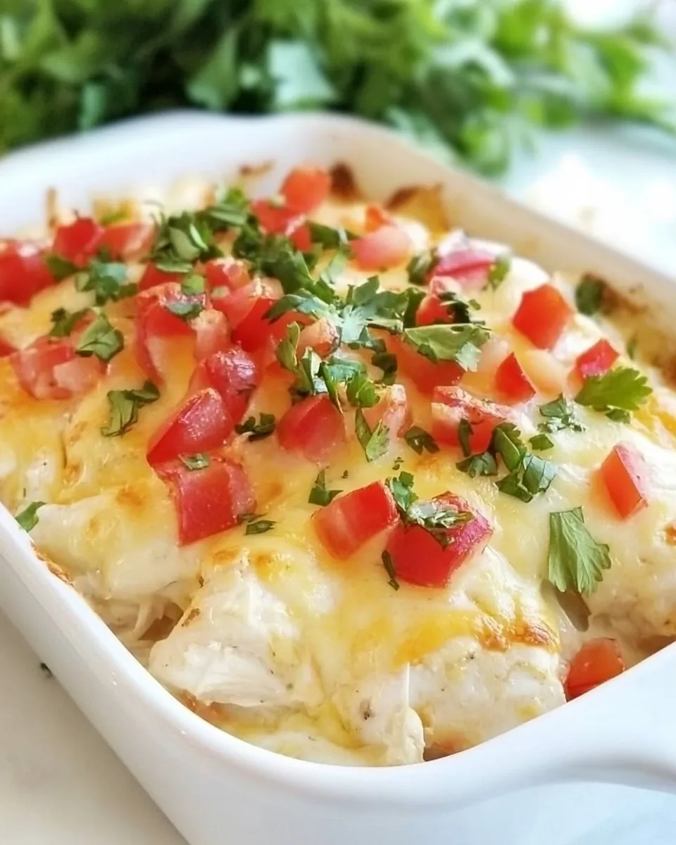 Delicious Rotel Chicken Bake image
