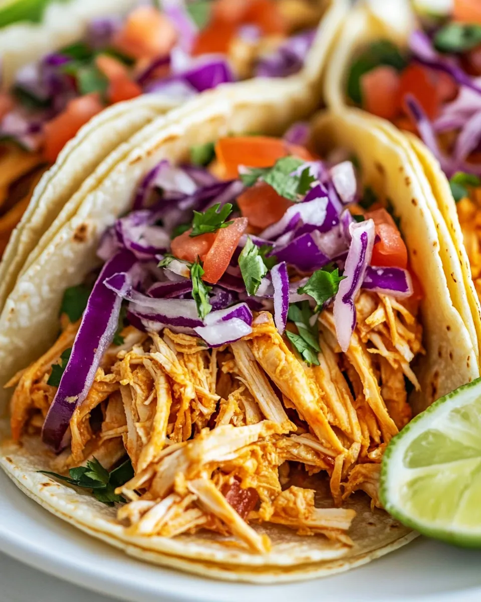 Homemade Rotisserie Chicken Tacos photo