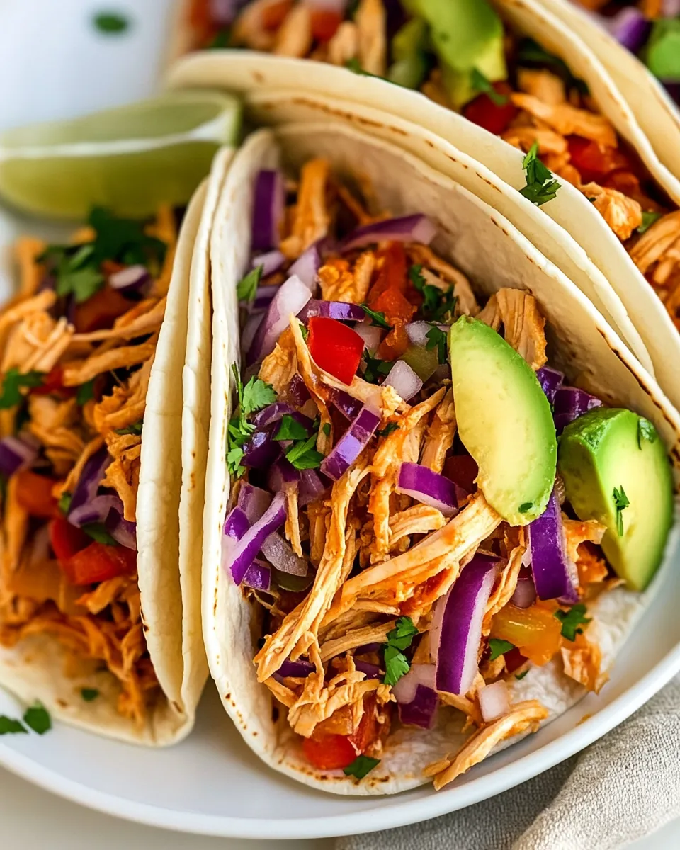Classic Rotisserie Chicken Tacos image