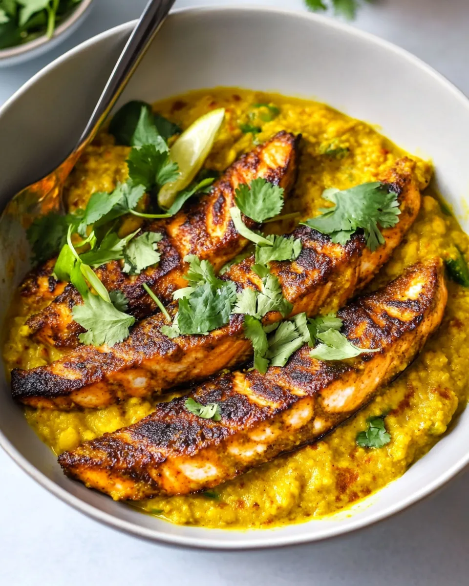 Easy Salmon Daal recipe photo
