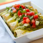 Homemade Salsa Verde Enchiladas recipe photo