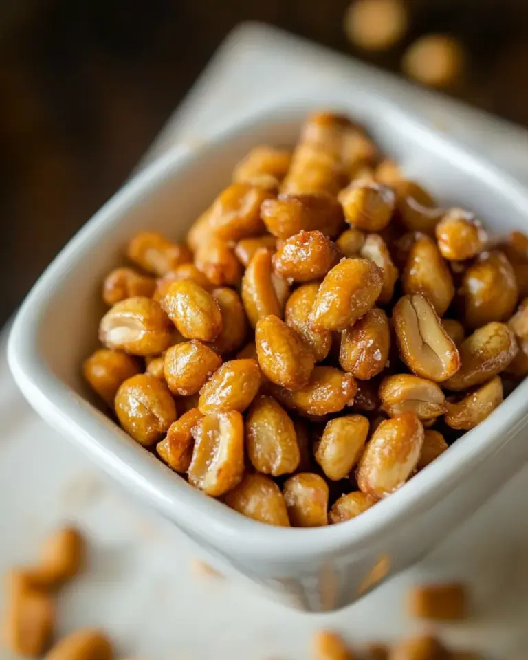 Homemade Salt-Roasted Candied Peanuts photo