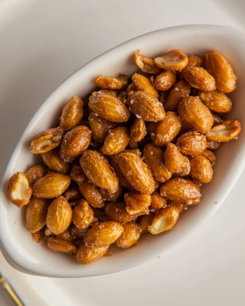 Easy Salt-Roasted Candied Peanuts recipe photo