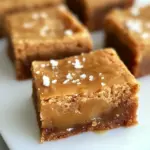 Homemade Salted Caramel Blondies Recipe photo