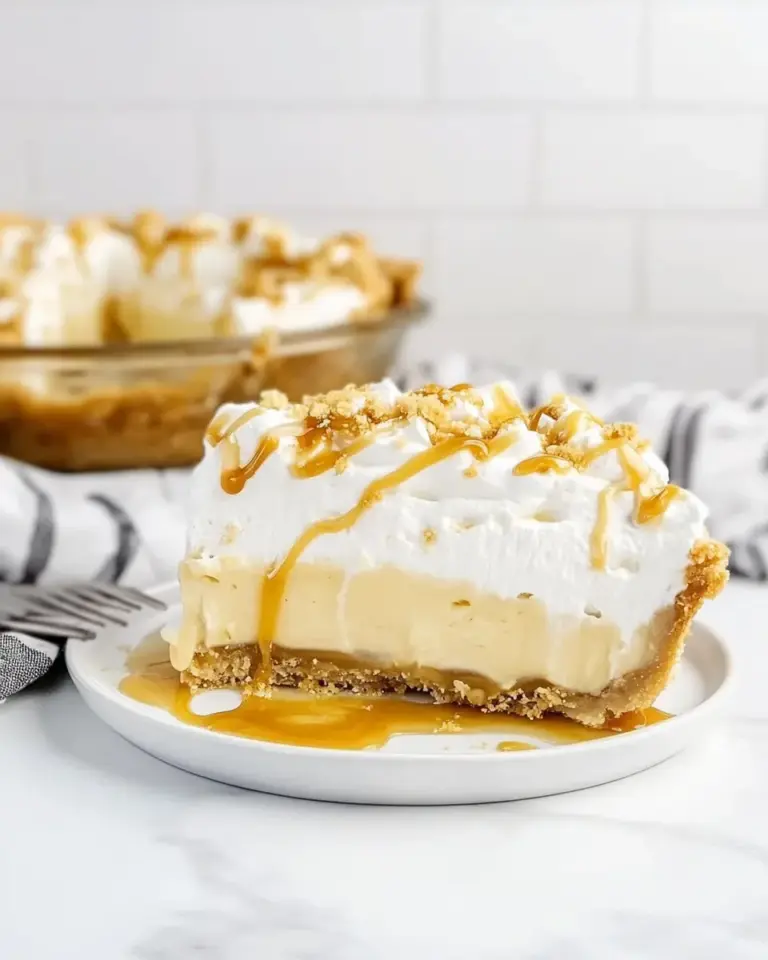 Homemade Salted Caramel Pie photo