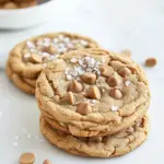 Homemade Salted Peanut Butter Chip Cookies photo