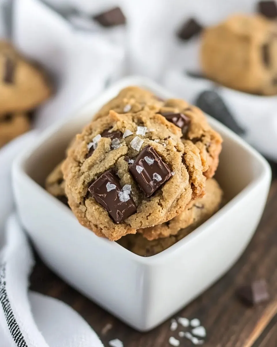 Classic Salted Toffee Chocolate Chunk Cookies image