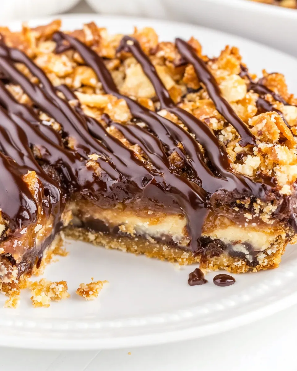 Homemade Samoas Cookie Pie photo