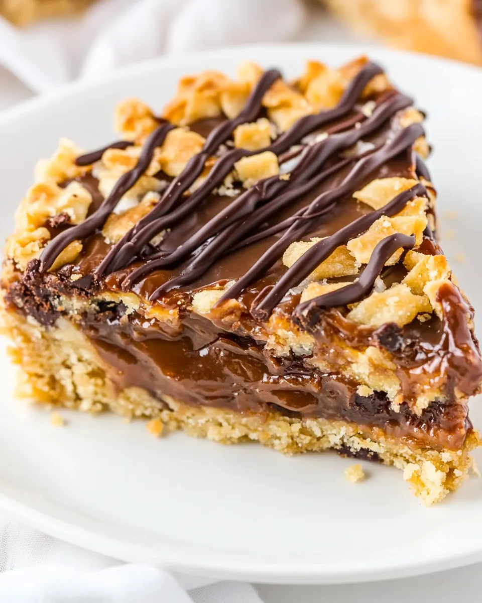 Classic Samoas Cookie Pie image