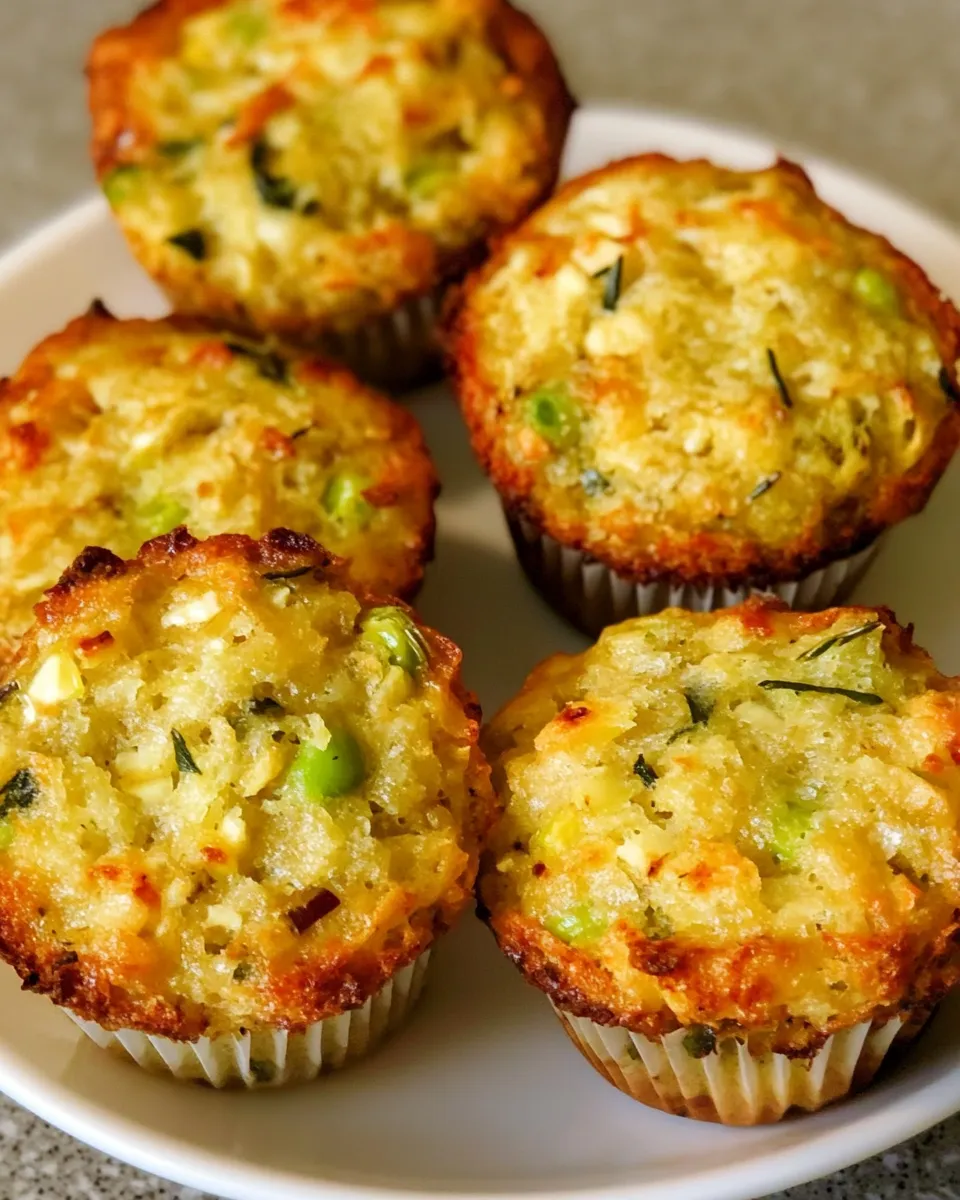 Delicious Savory Breakfast Muffins (Flourless, Gluten-Free) image