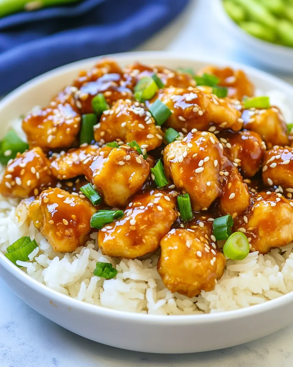 Homemade Sesame Chicken recipe photo