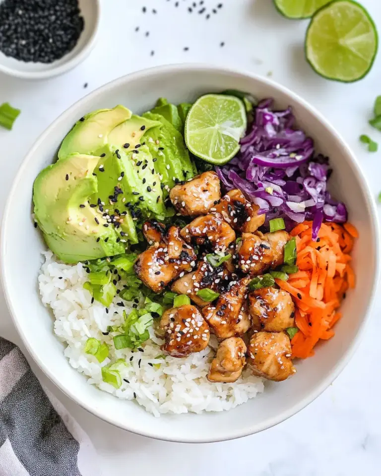 Classic Sesame Soy Chicken with Coconut Rice. picture