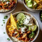 Simple Sheet Pan Chicken Tinga Bowls. dish image