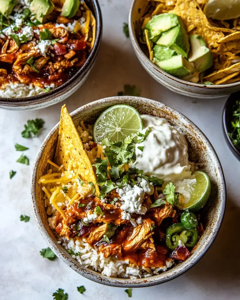 Simple Sheet Pan Chicken Tinga Bowls. dish image