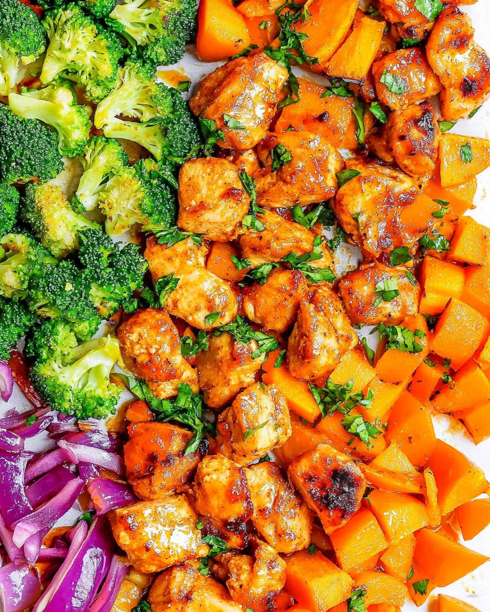 Easy Sheet Pan Orange Ginger Chicken and Vegetables photo