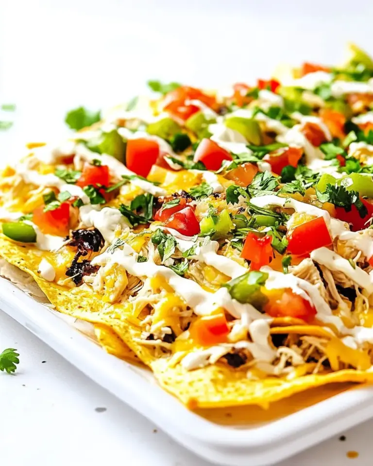 Homemade Shredded Chicken Nacho Recipe photo