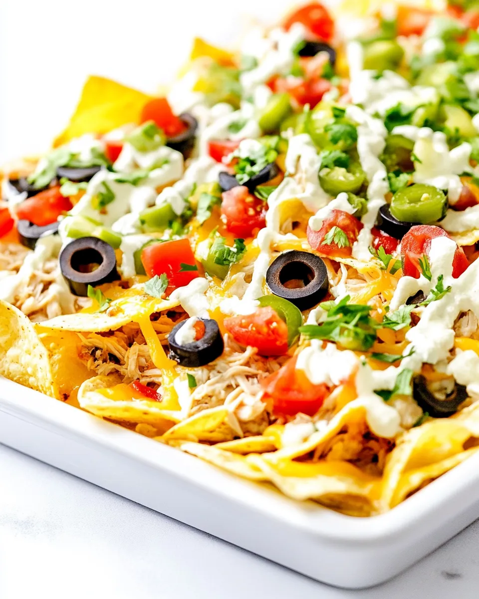 Delicious Shredded Chicken Nacho Recipe picture