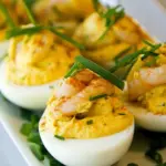 Homemade Shrimp Deviled Eggs photo