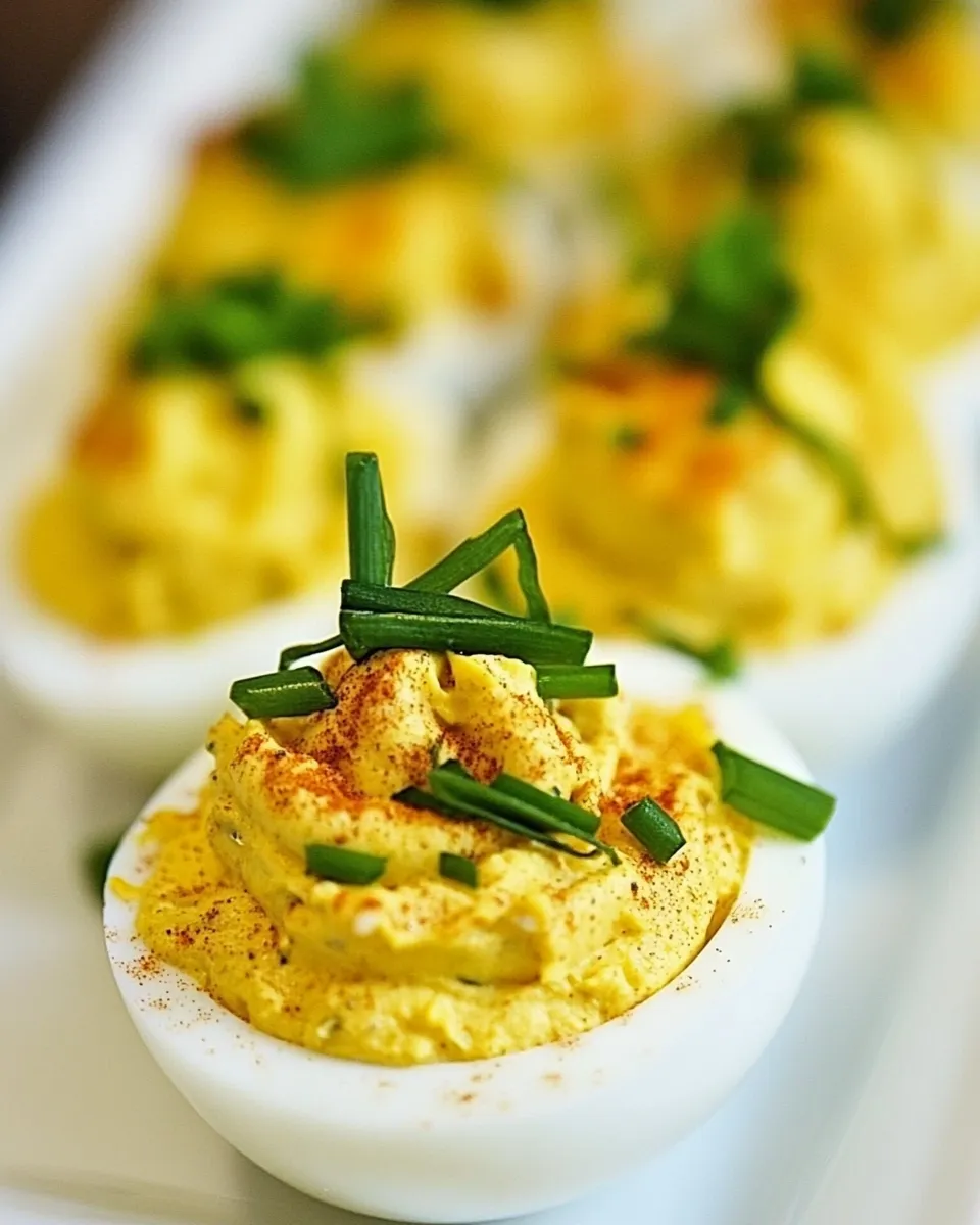 Classic Shrimp Deviled Eggs image