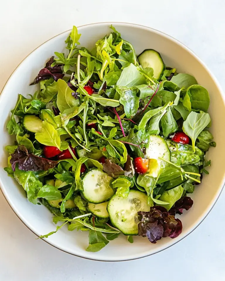 Easy Simple Green Salad photo