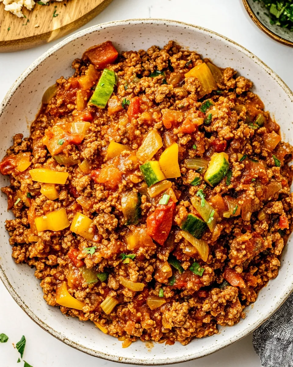 Easy Simple Ground Turkey Skillet Dinner photo