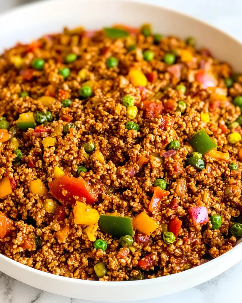 Quick Simple Ground Turkey Skillet Dinner image