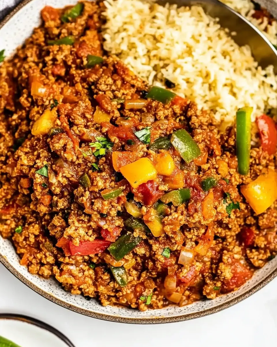 Delicious Simple Ground Turkey Skillet Dinner recipe photo