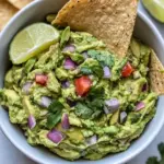 Homemade Simple Healthy Guacamole Recipe photo