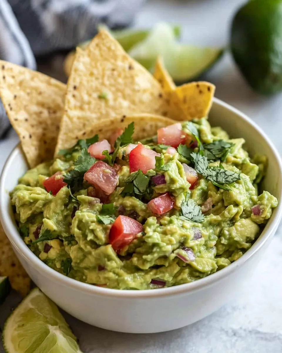 Classic Simple Healthy Guacamole Recipe image