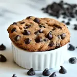 Homemade Single Serve Jumbo Chocolate Chip Cookie (Low Carb) photo