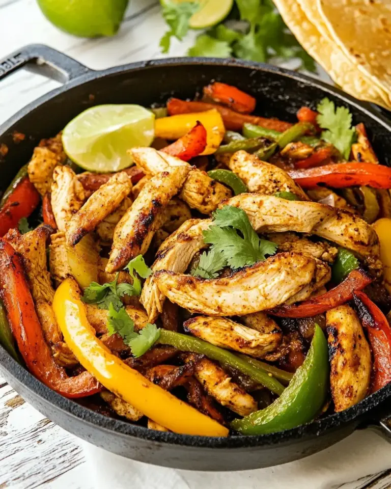 Easy Skillet Chicken Fajitas photo