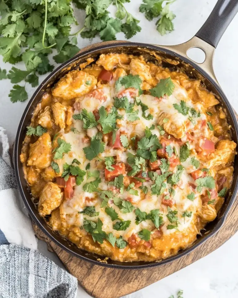 Homemade Skillet Chicken con Queso Recipe photo
