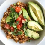 Homemade Skillet Ground Turkey Taco Cauliflower Rice photo