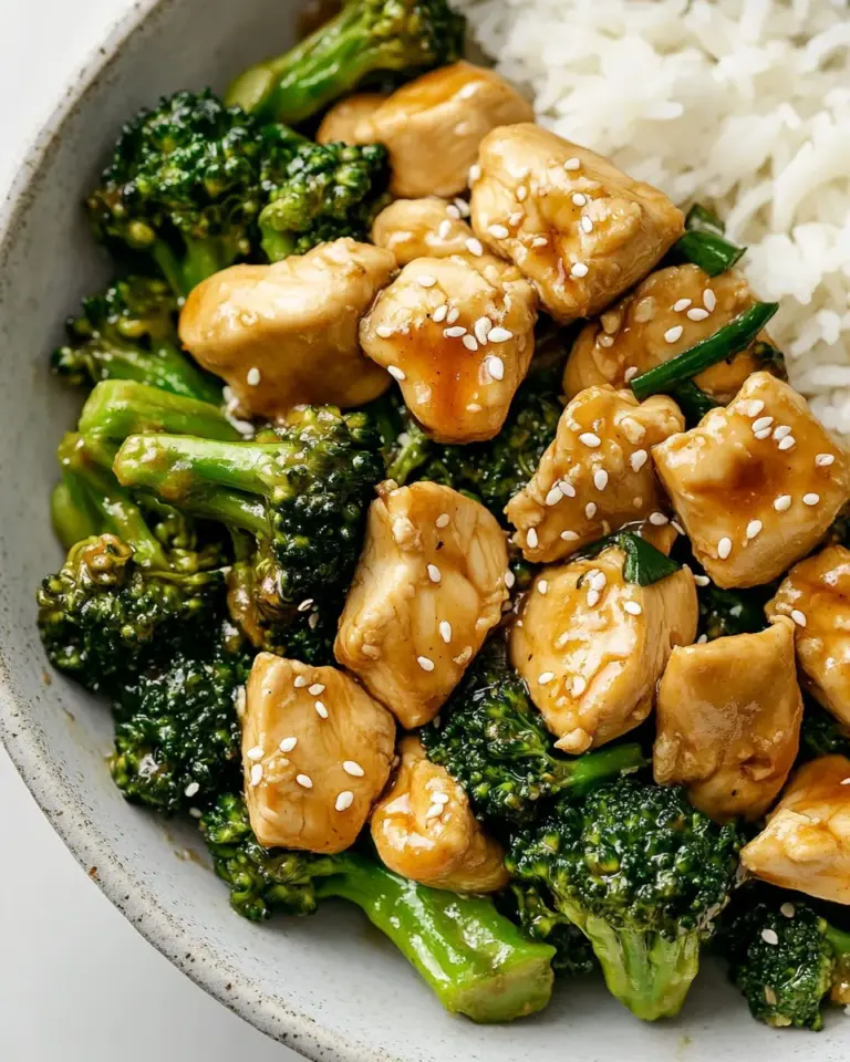 Homemade Skillet Sesame Chicken & Broccoli photo