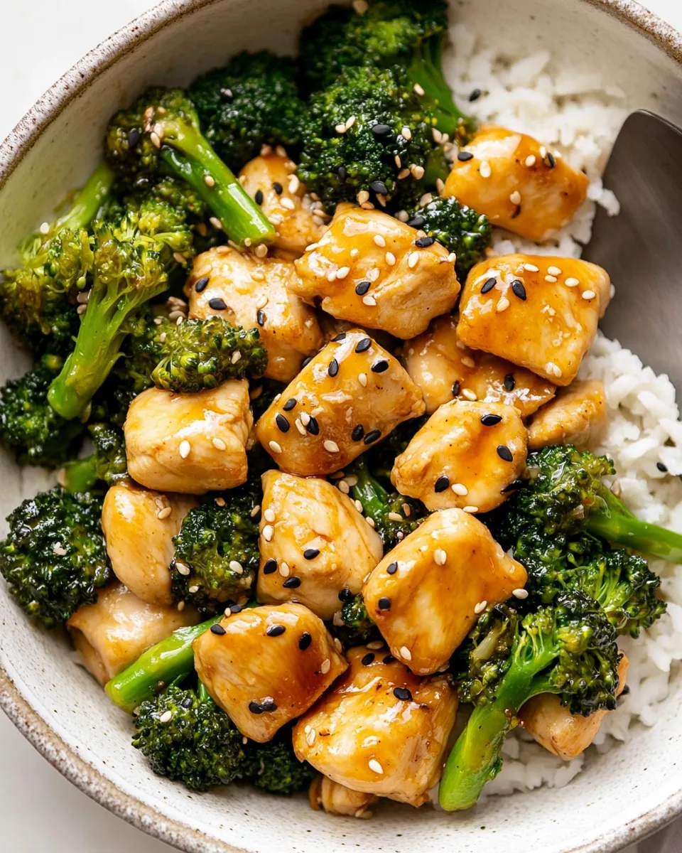 Delicious Skillet Sesame Chicken & Broccoli recipe photo