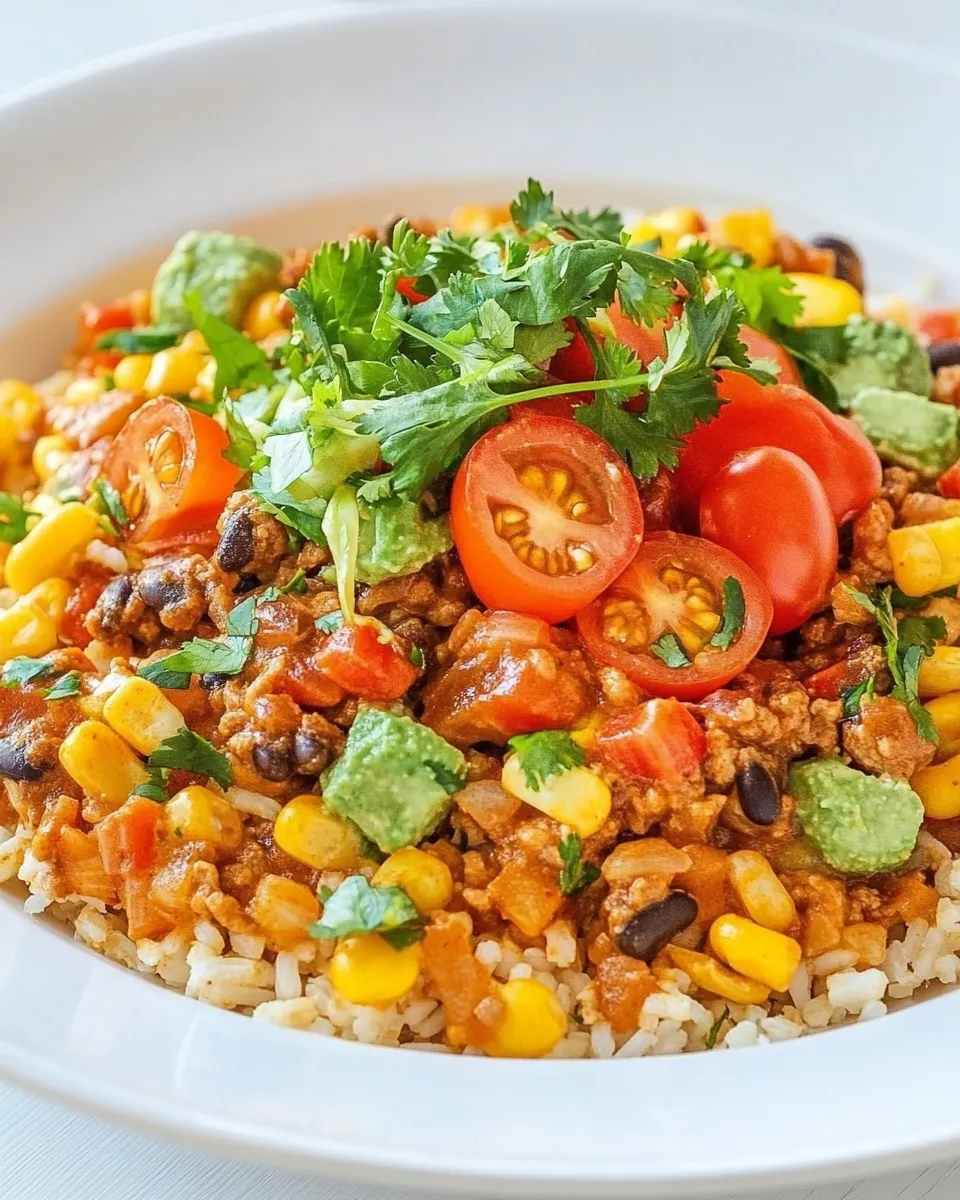 Easy Skinny Burrito Bowls photo