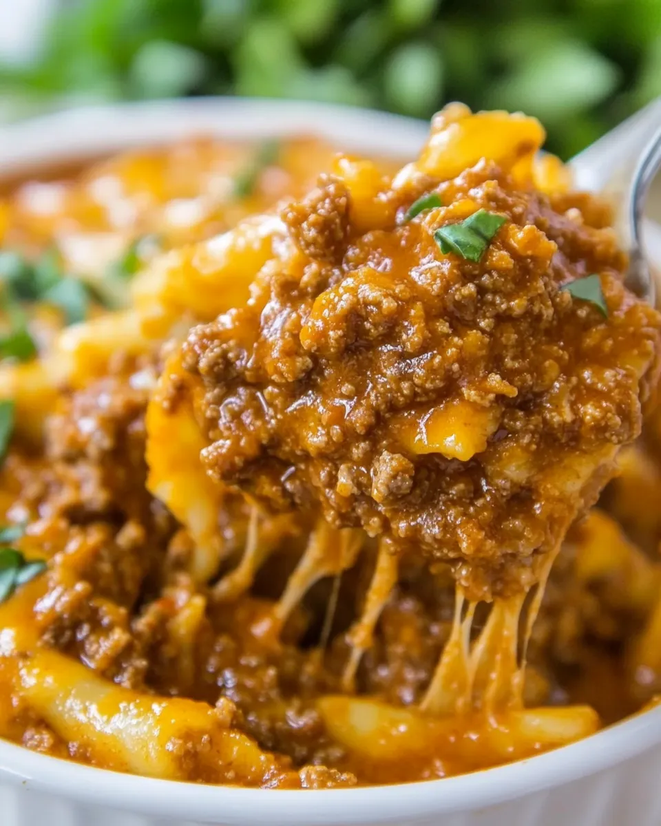 Homemade Sloppy Joe Casserole Recipe photo