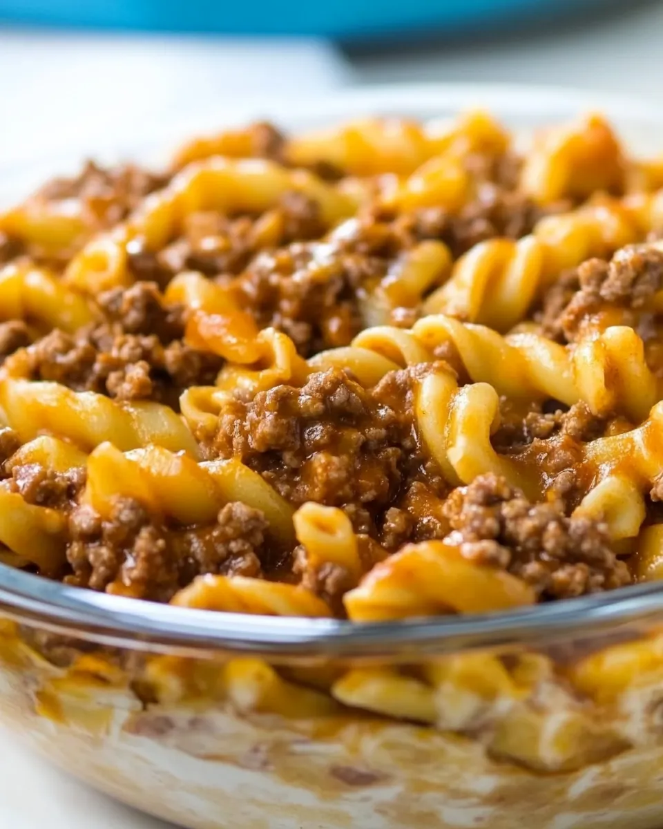 Easy Sloppy Joe Casserole Recipe recipe photo