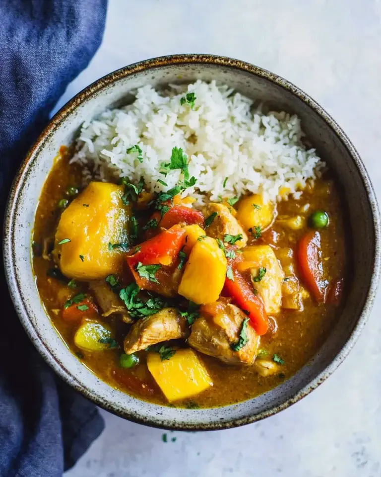 Easy Slow-Cooker Mango-Chicken Curry photo