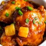 Homemade Slow Cooker BBQ Pineapple Chicken photo