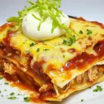 Homemade Slow Cooker Chicken Enchilada Pie recipe photo