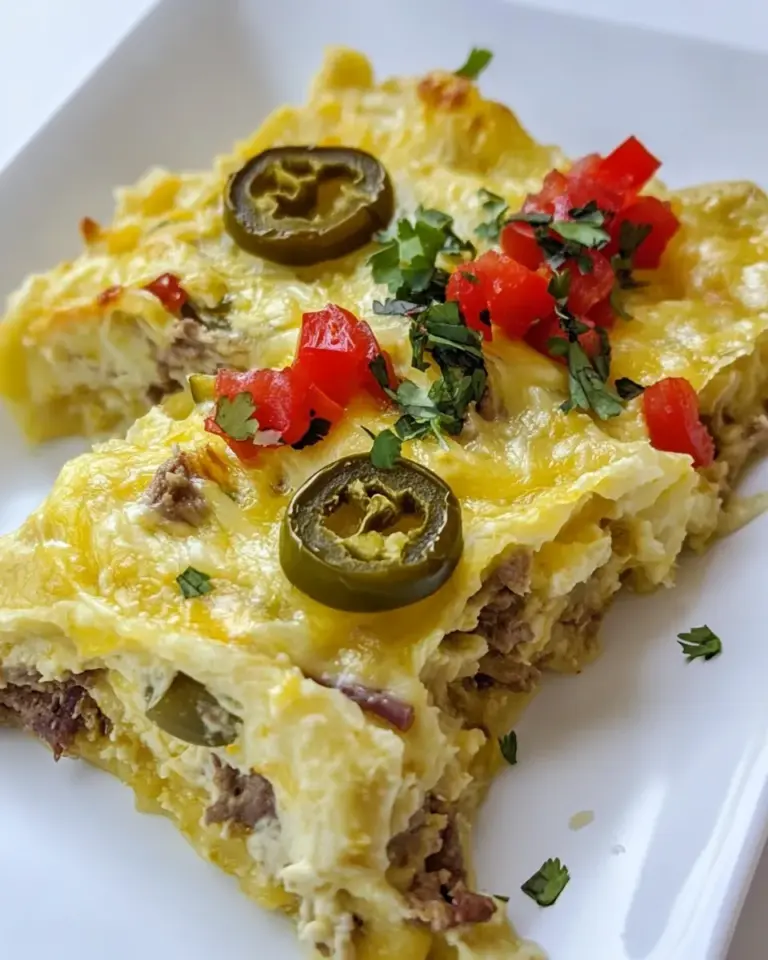 Homemade Slow Cooker Jalapeno Taquito Pie recipe photo