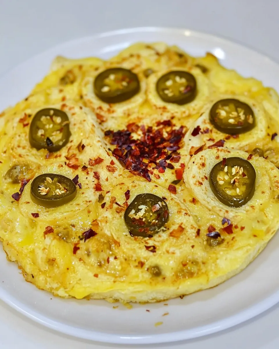 Delicious Slow Cooker Jalapeno Taquito Pie plate image