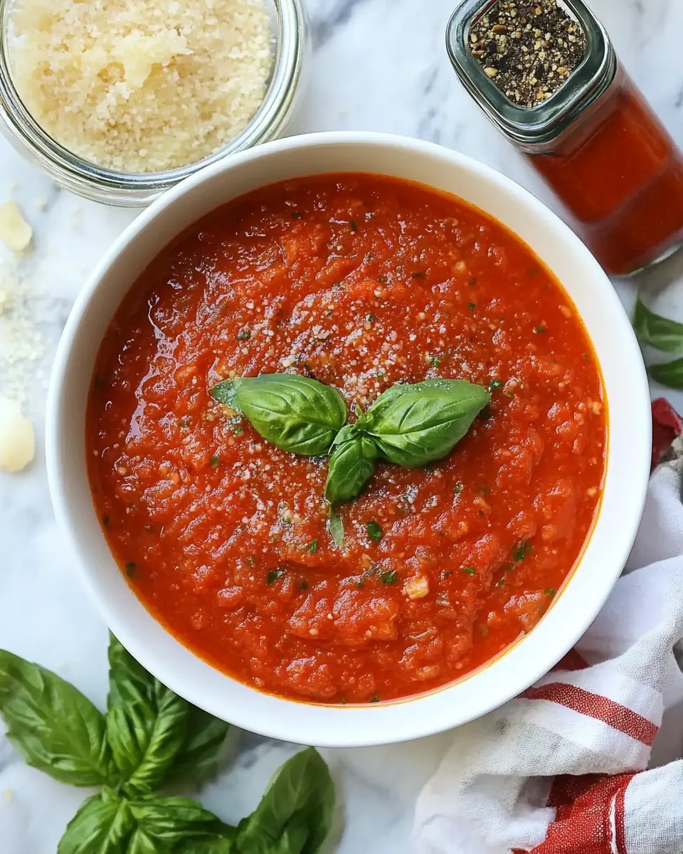 Classic Slow Cooker Marinara Sauce image