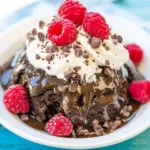 Homemade Slow Cooker Molten Lava Cake photo