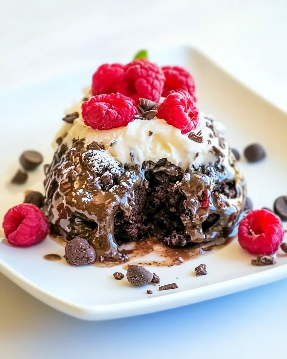 Delicious Slow Cooker Molten Lava Cake dish photo
