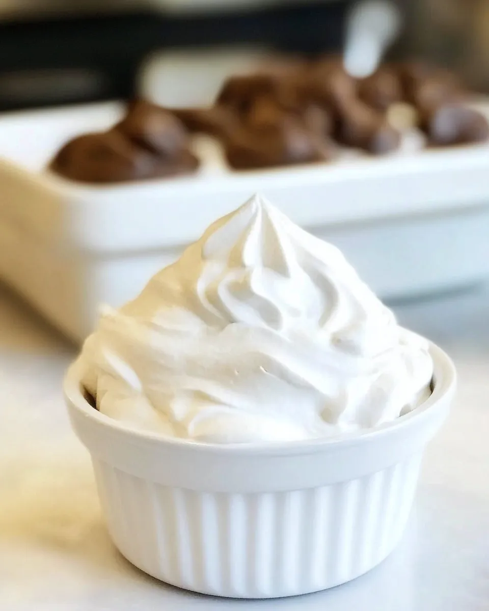 Quick Small-Batch Cream Cheese Whipped Cream shot